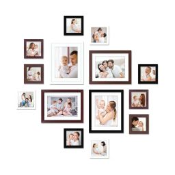 random Set of 14 Rectangular Photo Frames image 1