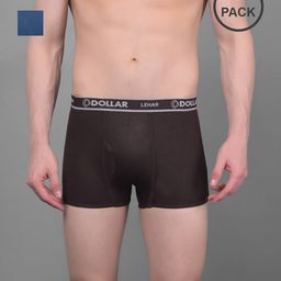 dollar lehar Pack of 2 Men Regular Trunks with Elasticated Waist image 1