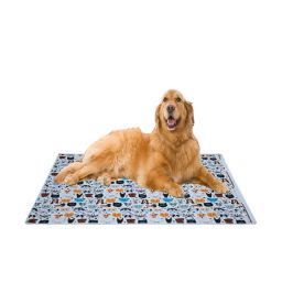 aazeem Graphic Print Dog Mat image 1