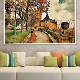 saf Nature Print Rectangular-Shaped Wall Art image 1