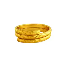 muthoot pappachan Women Yellow Gold Vedhani-picture-2