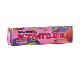 scoobies Unicorn Activity Roll 6ft Long Maze Puzzles Spot The Difference with 12 Colored Pencils-picture-15