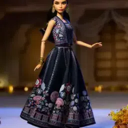 Unisex Barbie Diwali Anita Dongre Doll-picture-9