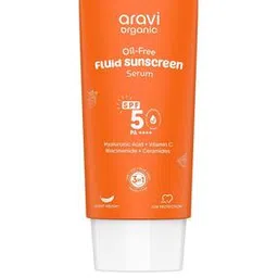 aravi organic Oil Free Fluid Sunscreen Serum SPF 50-picture-0
