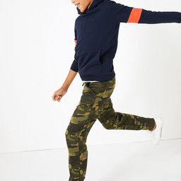 marks & spencer Camo Print Joggers with Insert Pockets image 1