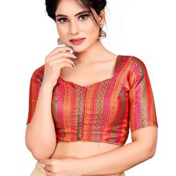 vamas Textured Front-Open Blouse image 1