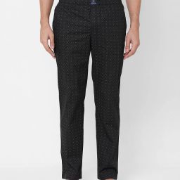 urban scottish Micro Print Pyjamas with Insert Pockets image 1