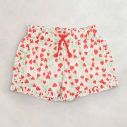 cherry crumble by nitt hyman Printed Shorts with Drawstring Waist image 1