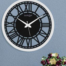 random Roman Numerals Round Wall clock image 1