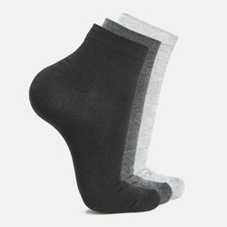 urban dog Set of 3 Solid Ankle-Length Socks image 1