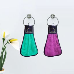 athom living Pack Of Loop Hanging  Washbasin Towels image 1