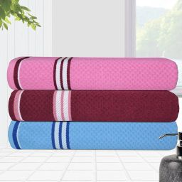 athom living Set of 3 Bath Towels image 1