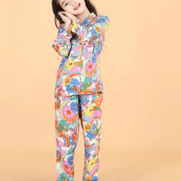 piccolo Printed Shirt & Pyjamas Set with Slides image 1