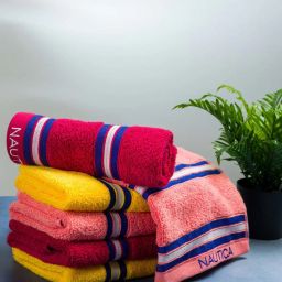nautica Set of 6 Striped Hand Towels image 1