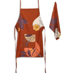 dhrohar Set of 2 Printed Aprons & Napkins image 1