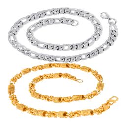 fashion frill Set of 2 Link Chains image 1