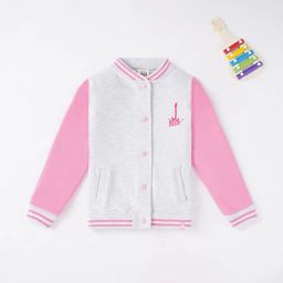 ed-a-mamma Varsity Jacket with Insert Pockets image 1