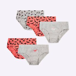 mothercare Pack of 5 Dino Print Briefs image 1
