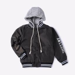 yb dnmx Reversible Hooded Jacket with Insert Pockets image 1