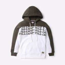 lee cooper Typographic Print Hoodie with Ribbed Hem image 1