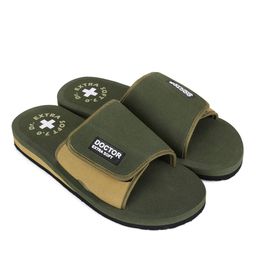 doctor extra soft Slides with Velcro Closure image 1