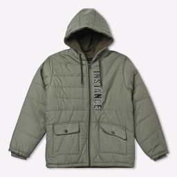 fort collins Zip-Front Hooded Puffer Jacket image 1