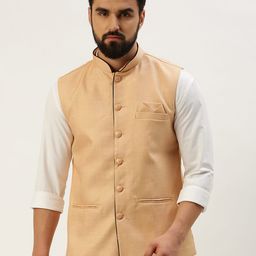 showoff Nehru Jacket with Inserted Pockets image 1