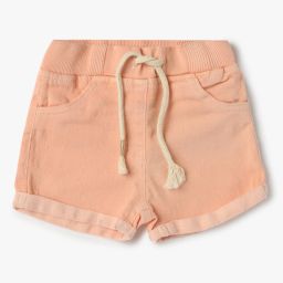 little kangaroos Cotton Shorts with Drawstring Waist image 1