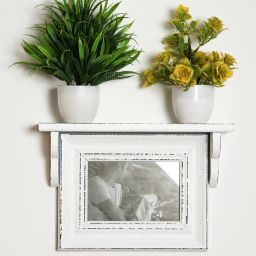 coral tree Horizontal Photo Frame with Multi-Utility Stand image 1