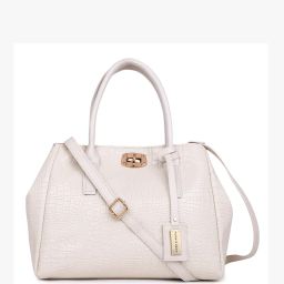 mark & keith Reptilian Pattern Shoulder Bag with Detachable Strap image 1