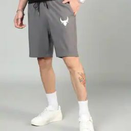 Shein Elasticated Drawstring Waist Mini Track Shorts-image-89