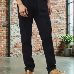 Shein Street Full Length Cargo Trouser With Flap Pockets-image-9