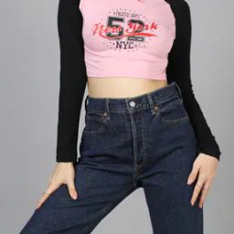 Shein Raglan Sleeve Typographic Chest Print Tshirt-image-69