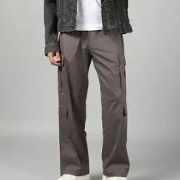 Shein Elasticated Drawstring Waist Cargos Pants-image-14