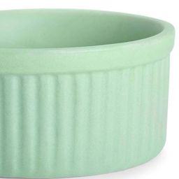haus & kinder Set of 4 Ribbed Ceramic Ramekin Bowls image 3
