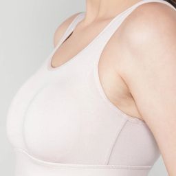 jockey JW12 Wirefree Padded Tencel Lyocell Elastane Full Coverage Lounge Bra with Removable Pads image 2