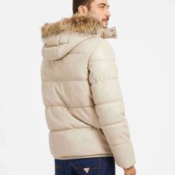 guess Quilted Regular Fit Zip-Front Parka Jacket image 2