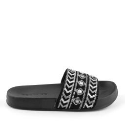red tape Women Open-Toe Slip-On Slides image 2