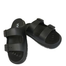 doubleu Men Open-Toe Slip-On Slides image 2