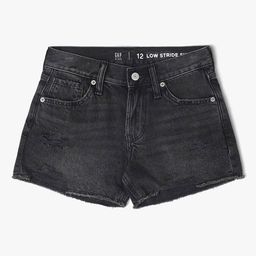 gap kids Washed Flat-Front Shorts image 2