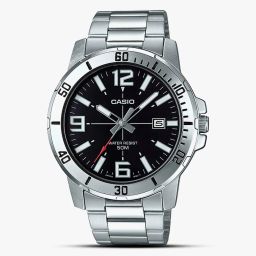 casio A1361 Enticer Men (MTP-VD01D-1BVUDF) Analog Wrist Watch image 2