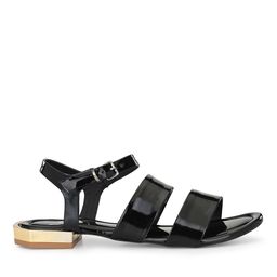zebba Strappy Flat Sandals with Loopback Closure image 2