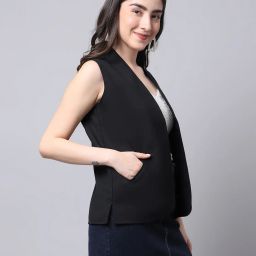 even Front-Open Textured Jacket image 2