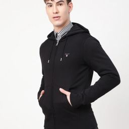 gant Zip Front Hooded Sweatshirt image 2