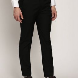 cantabil Flat-Front Trousers with Insert Pockets image 2