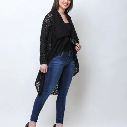 cation Lace Front-Open Shrug image 2