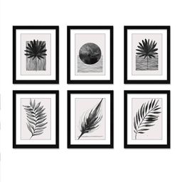 random Set of 6 Rectangular Synthetic Photo Frame 8''x10'' image 2