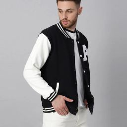 be savage Bomber Jacket with Button-Closure image 2