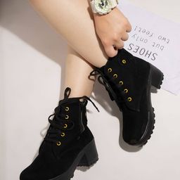 shoetopia Zip-Closure Ankle-Length Boots image 2