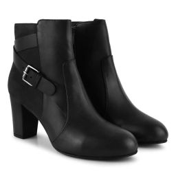 shuz touch Women Ankle-Length Boots with Buckle Fastening image 2